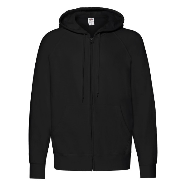 Felpa con zip con cappuccio